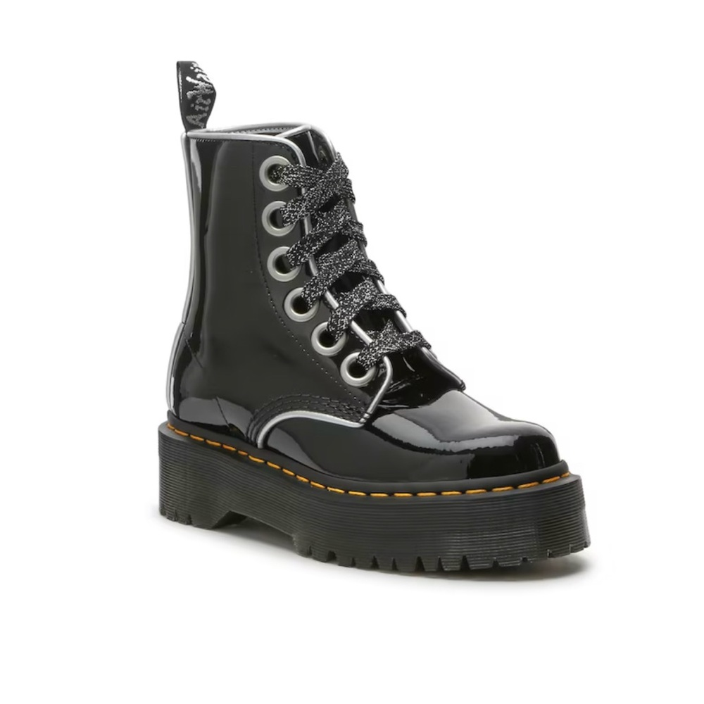 *NEW* Dr. Marten Black Patent Leather Women's Boots